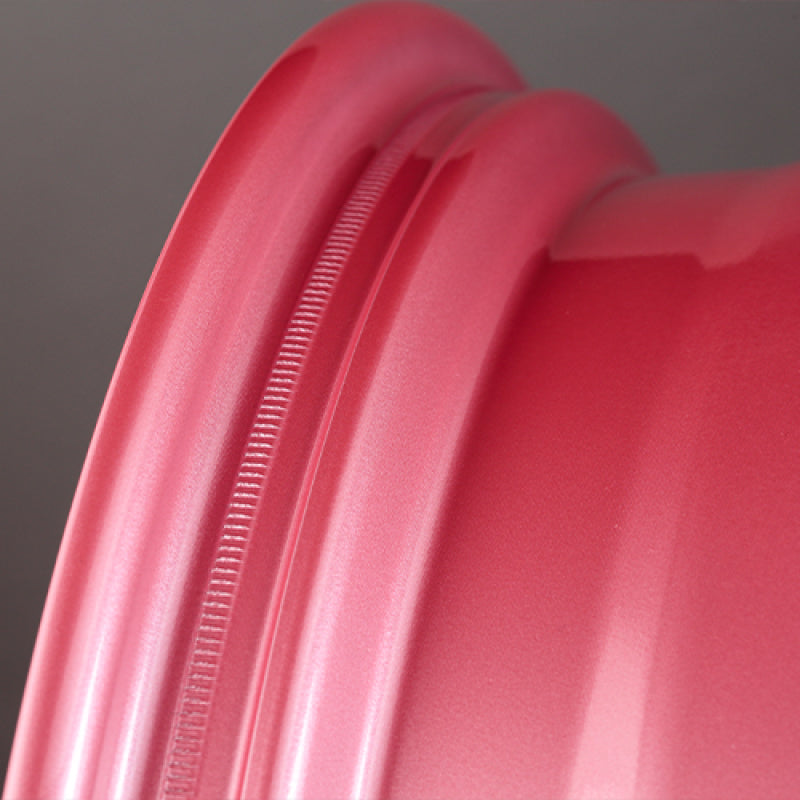 Gram Lights WGDAC22EPPC - GLSWGDAC22EPPC - Gram Lights 57DR 18x10.5 +22 5x114.3 Sakura Pink Wheel (w/ Center Cap & No. 21 BK Air Valve) - Shipped in Europe - Tuningsupply.com