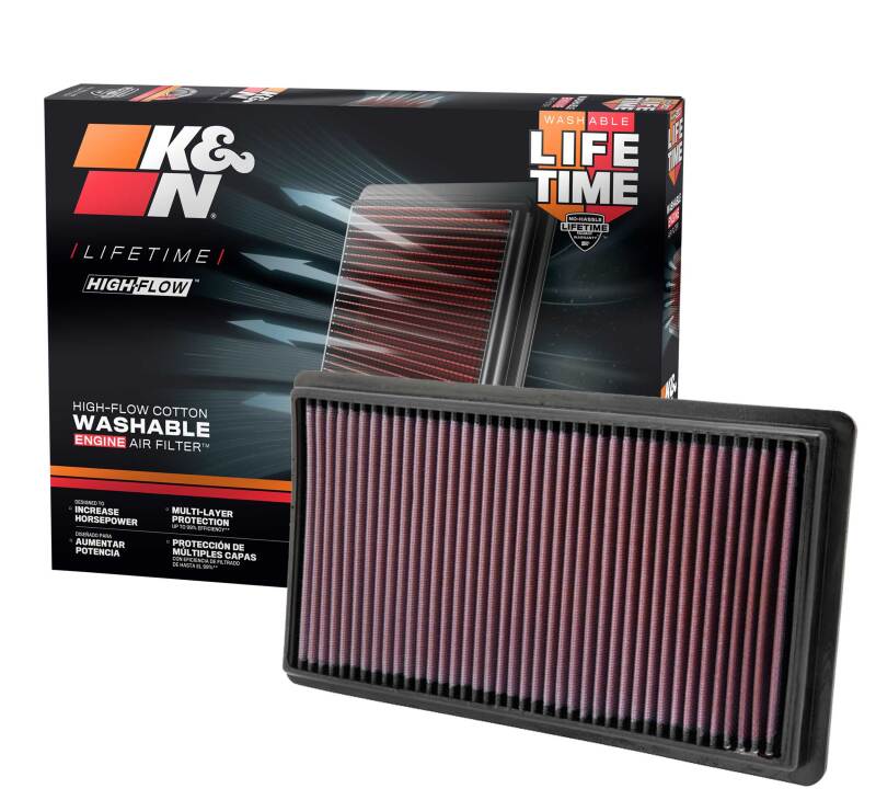 K&N Engineering 33-2395 - KNN33-2395 - K&N 07 Mazda CX-9 3.5L-V6 Drop In Air Filter - Shipped in Europe - Tuningsupply.com
