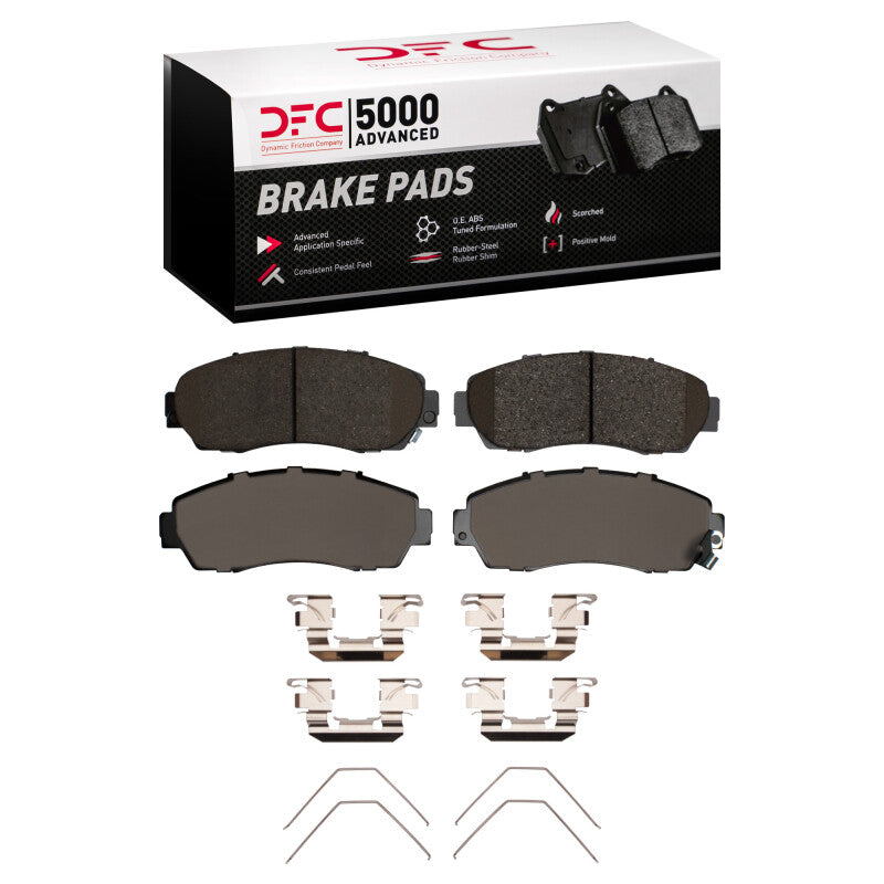 DFC 1551-1521-01 - DFC1551-1521-01 - DFC 16-19 Subaru Legacy Front 5000 Advanced Ceramic Brake Pads and Hardware Kit - Shipped in Europe - Tuningsupply.com
