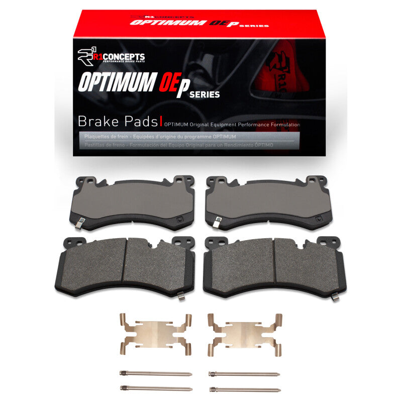 R1 Concepts 2551-2407-01 - RNC2551-2407-01 - R1 2021-2025 Chevrolet Tahoe Front R1 Optimum OE Pads & Hardware Kit - Shipped in Europe - Tuningsupply.com