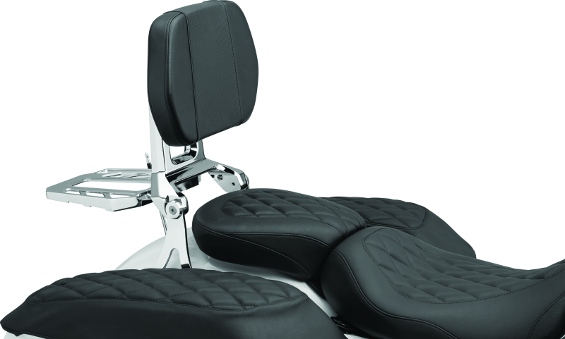 Kuryakyn 5746 - KUR5746 - Kuryakyn Neo Driver & Passenger Backrest Chrome - Shipped in Europe - Tuningsupply.com