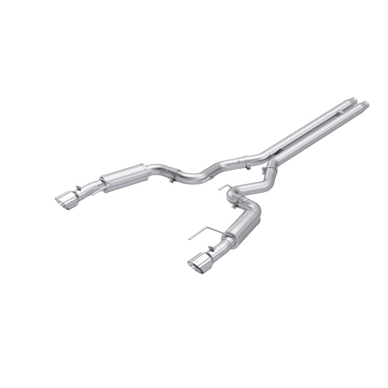 MBRP PS7253AL - MBRPS7253AL - MBRP 2024 Ford Mustang GT S650, 5.0L 3in Dual Split Rear Aluminized Steel - Shipped in Europe - Tuningsupply.com