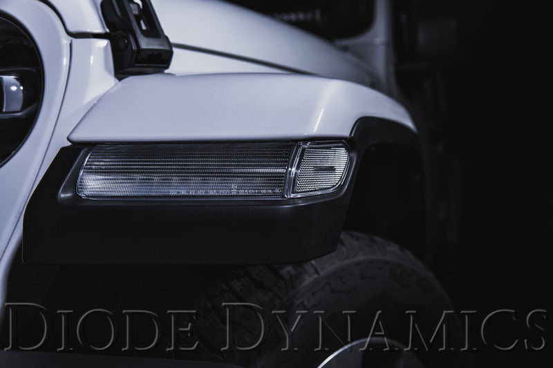 Diode Dynamics DD5068 - DIODD5068 - Diode Dynamics 18-21 Jeep JL Wrangler/Gladiator Sidemarkers Clear (set) - Shipped in Europe - Tuningsupply.com