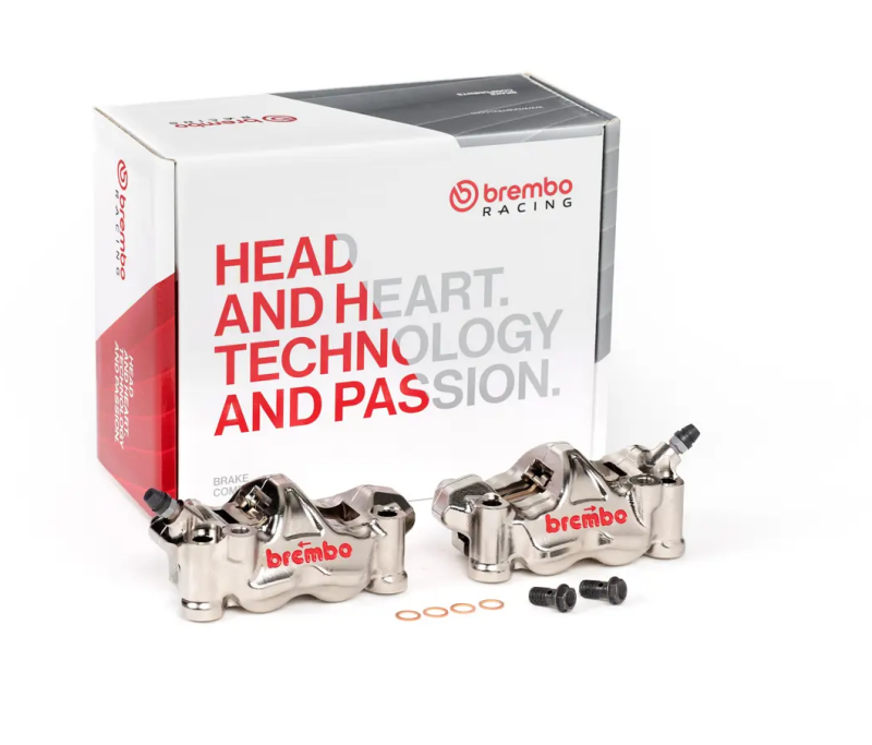 Brembo OE Powersports 220B01020 - BRE220B01020 - Brembo 2014 Ducati Monster 696 ABS/10-11 Monster 750 GP4-RX Brake Caliper - Front Left/Right - Shipped in Europe - Tuningsupply.com