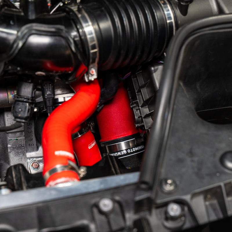 Mishimoto MMAI-CTR-23URD - MISMMAI-CTR-23URD - Mishimoto 2023+ Honda Civic Type-R Inlet Pipe Upgrade Kit - Red - Shipped in Europe - Tuningsupply.com