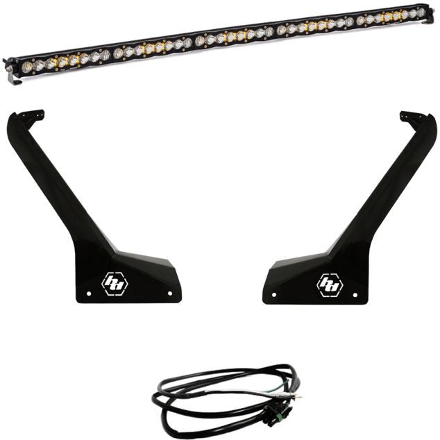 Baja Designs 447665UP - BAJ447665UP - Baja Designs Jeep JL/JT Roof Bar LED Light Kit 50in S8 w/Upfitter - Shipped in Europe - Tuningsupply.com