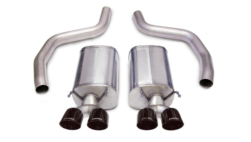 CORSA Performance 14164BLK - COR14164BLK - Corsa 2006-2013 Chevrolet Corvette C6 Z06 7.0L V8 Black Sport Axle-Back Exhaust - Shipped in Europe - Tuningsupply.com