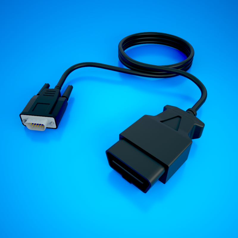 HP Tuners H-M01-01 - HPTH-M01-01 - HPT DB-15 OBD-2 Cable for MPVI - Shipped in Europe - Tuningsupply.com