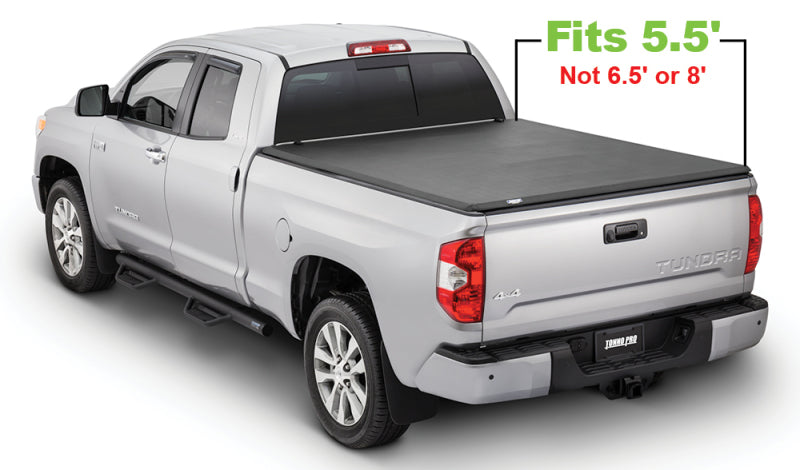 Tonno Pro 42-508 - TNP42-508 - Tonno Pro 14-19 Toyota Tundra 5.5ft Fleetside Tonno Fold Tri-Fold Tonneau Cover - Shipped in Europe - Tuningsupply.com