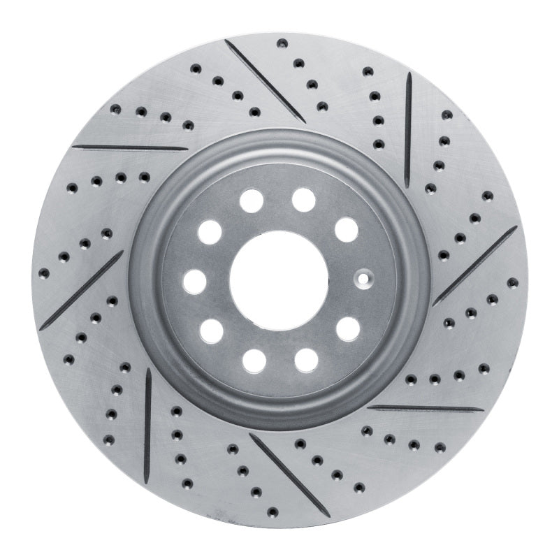 R1 Concepts 830-74034R - RNC830-74034R - R1 15-19 Volkswagen Golf R Front Right Drilled & Slotted Geo-Carbon Rotor - Shipped in Europe - Tuningsupply.com