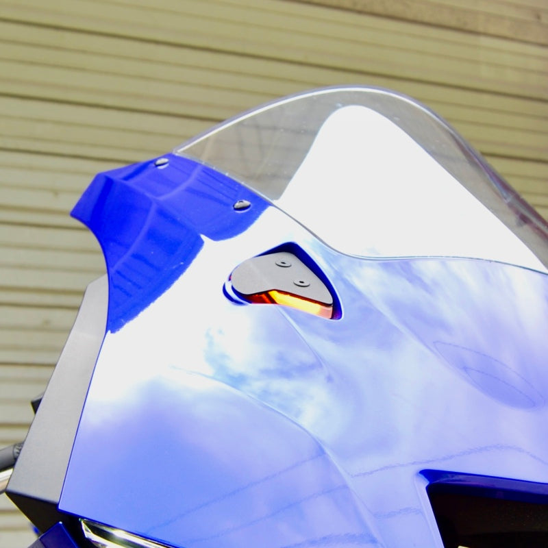 New Rage Cycles R9-MBO - NEWR9-MBO - New Rage Cycles 25+ Yamaha R9 Mirror Block Off Turn Signals - Shipped in Europe - Tuningsupply.com