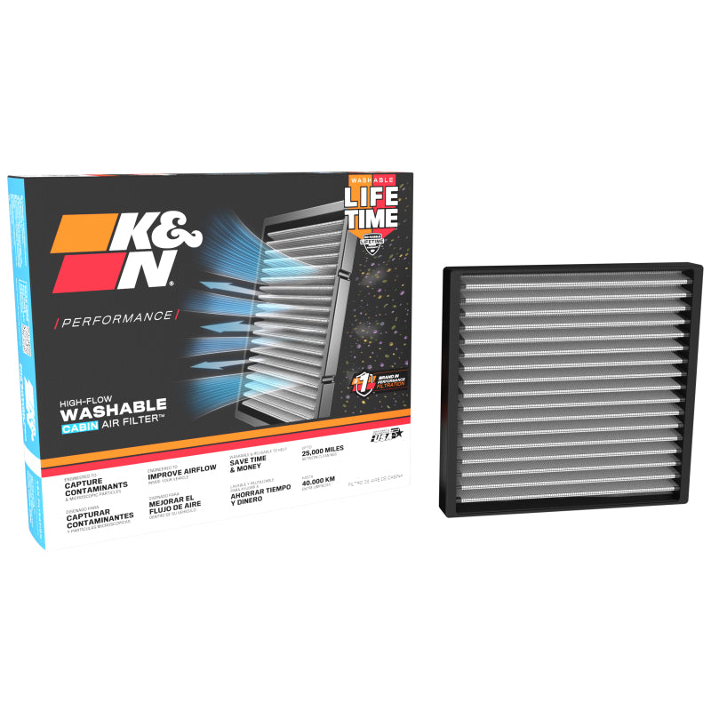 K&N Engineering VF2047 - KNNVF2047 - K&N 13-15 Audi A3 1.6L/1.8L/2.0L / 12-15 VW Golf VII 1.6L/2.0L Cabin Air Filter - Shipped in Europe - Tuningsupply.com