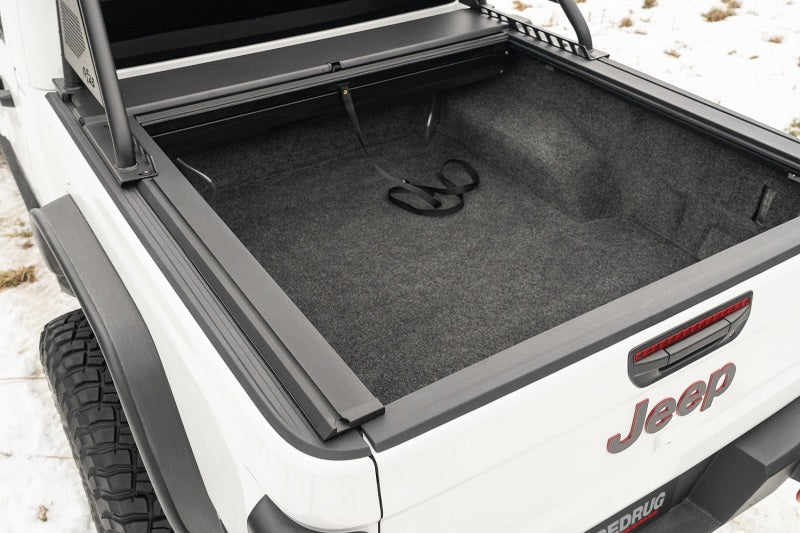 Rugged Ridge 13550.36 - RUG13550.36 - Rugged Ridge 20-22 Jeep Gladiator w/o Trail Rail Sys Armis Tonneau Cover w/Max Track - Tex. Blk - Shipped in Europe - Tuningsupply.com