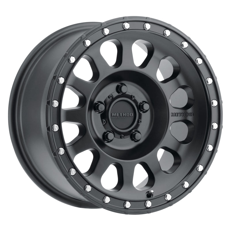 Method Wheels MR31578550500 - MRWMR31578550500 - Method MR315 17x8.5 0mm Offset 5x5 71.5mm CB Matte Black Wheel - Shipped in Europe - Tuningsupply.com