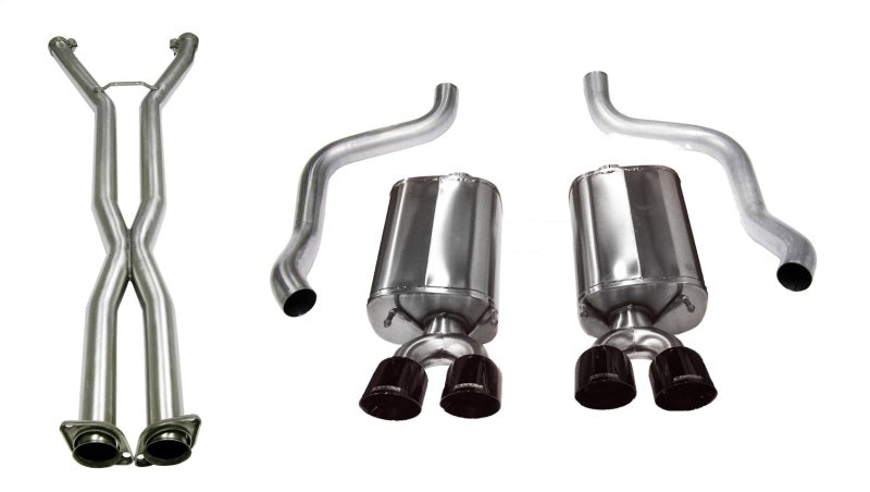 CORSA Performance 14108CBBLK - COR14108CBBLK - COR X-Pipe - Shipped in Europe - Tuningsupply.com