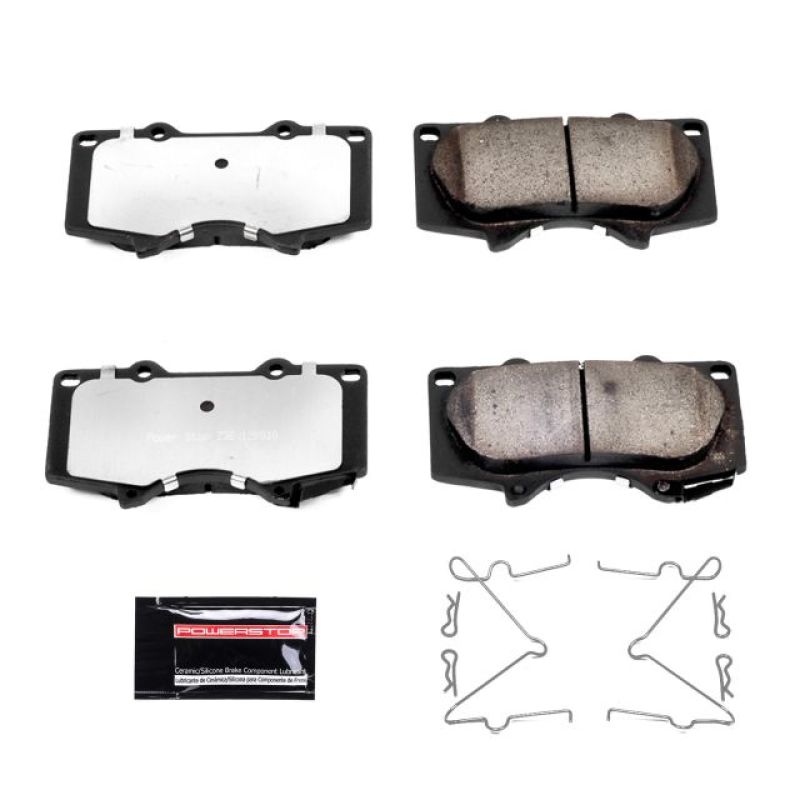 PowerStop Z36-976 - PSBZ36-976 - Power Stop 10-19 Lexus GX460 Front Z36 Truck & Tow Brake Pads w/Hardware - Shipped in Europe - Tuningsupply.com