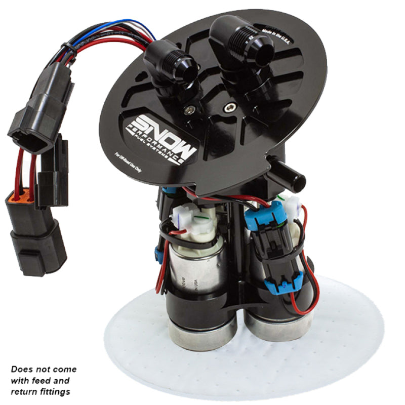 Snow Performance SNF-52601X - SNOSNF-52601X - Snow Performance 2011+Mustang Xtreme Version Fuel Hat (3 Pump 3-295 ) - Shipped in Europe - Tuningsupply.com