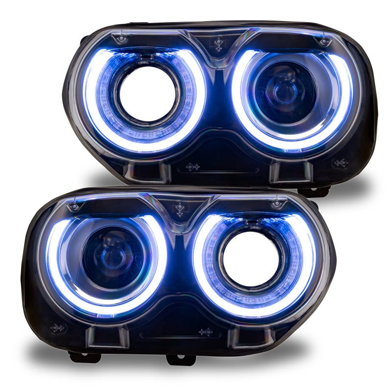ORACLE Lighting 1329-335 - ORL1329-335 - Oracle 15-21 Dodge Challenger RGB+W Headlight DRL Upgrade Kit - ColorSHIFT - BC1 - Shipped in Europe - Tuningsupply.com
