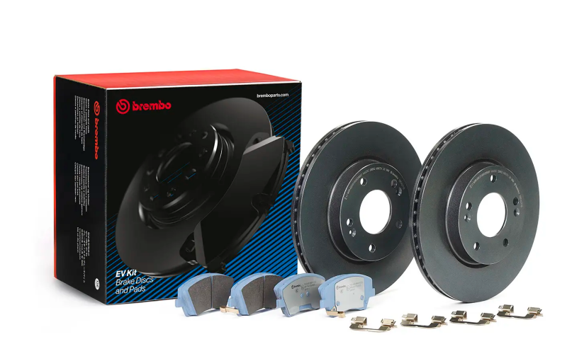 Brembo OE KT08013 - BREKT08013 - Brembo OE 2016+ Hyundai Ioniq (AE) EV Brake Kit - Left Front/Rear - Shipped in Europe - Tuningsupply.com