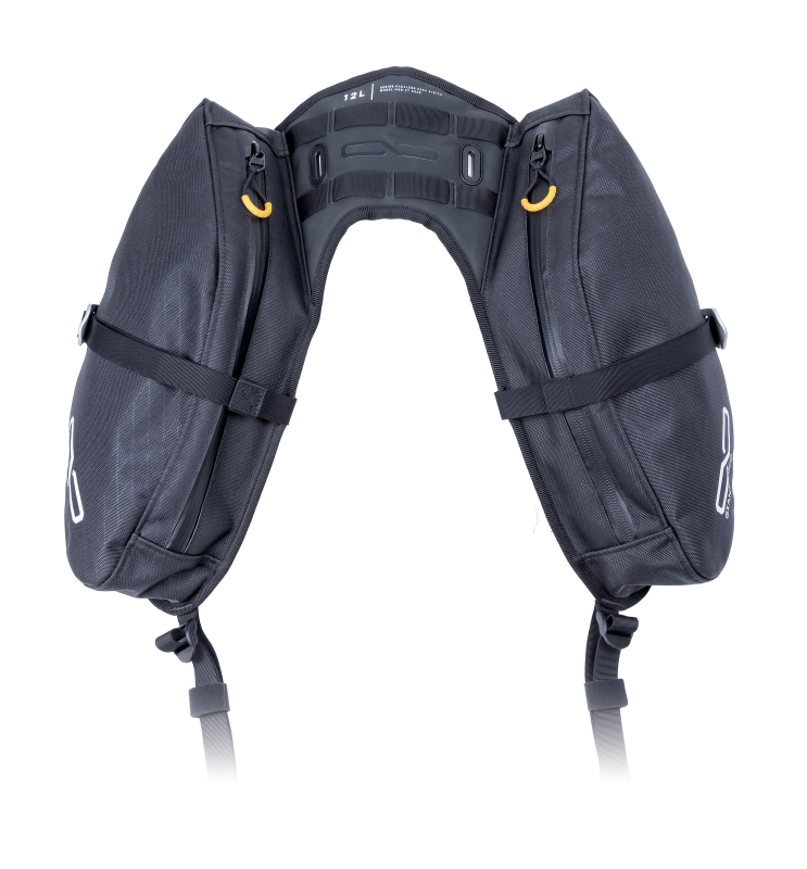 Giant Loop - GIAMSB25-Z-B - Giant Loop MoJavi Saddlebag Zip - Black - Shipped in Europe - Tuningsupply.com