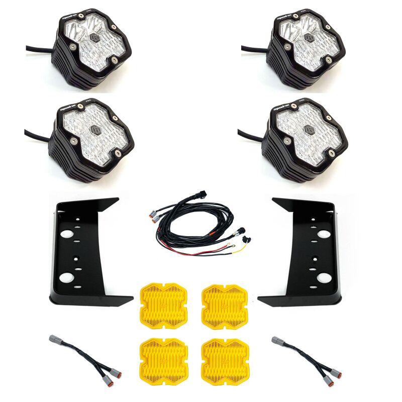 Baja Designs 440078 - BAJ440078 - Baja Designs 22-25 Toyota Tundra Squadron 2.0 Pro Vent Kit - Shipped in Europe - Tuningsupply.com