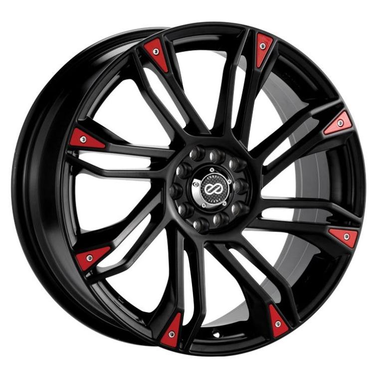 Enkei 448-770-0142BK - ENK448-770-0142BK - Enkei GW8 17x7 4x100/114.3 42mm Offset 72.6 Bore Matte Black Wheel - Shipped in Europe - Tuningsupply.com