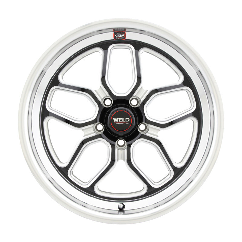 Weld S10789065P29 - WELS10789065P29 - Weld Racing 18x9 Laguna Bead Lock 5x114.3 ET29 BS6.1 Gloss BLK MIL DIA 72.56 - Shipped in Europe - Tuningsupply.com