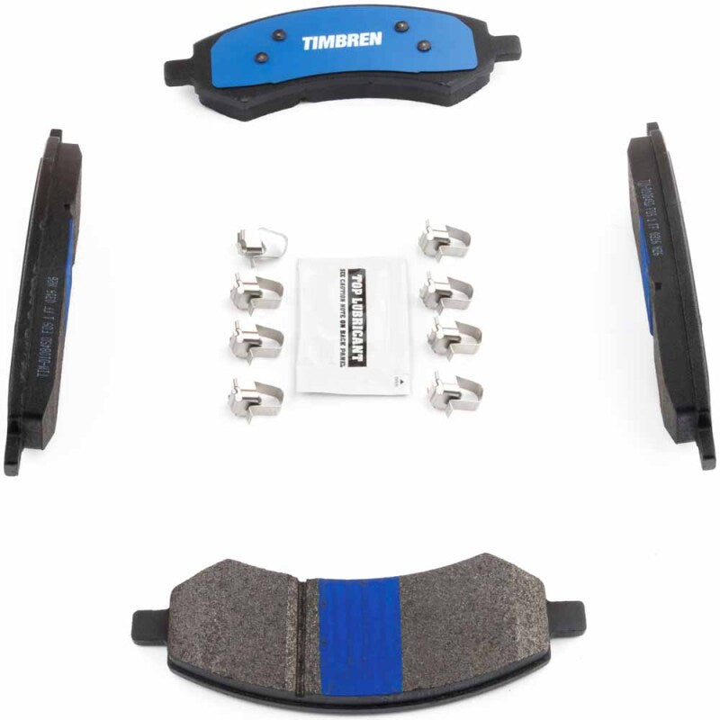 Timbren TIM-D1084SD - TIMTIM-D1084SD - Timbren 06-18 Ram 1500/19-24 Ram 1500 Classic BES Severe Duty Semi-Metallic Brake Pads - Front - Shipped in Europe - Tuningsupply.com