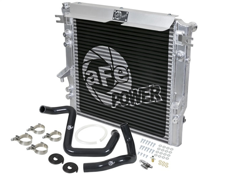aFe 46-50012-B - AFE46-50012-B - aFe BladeRunner GT Series Bar and Plate Radiator w/ Black Hoses 12-18 Jeep Wrangler (JK) V6 3.6L - Shipped in Europe - Tuningsupply.com