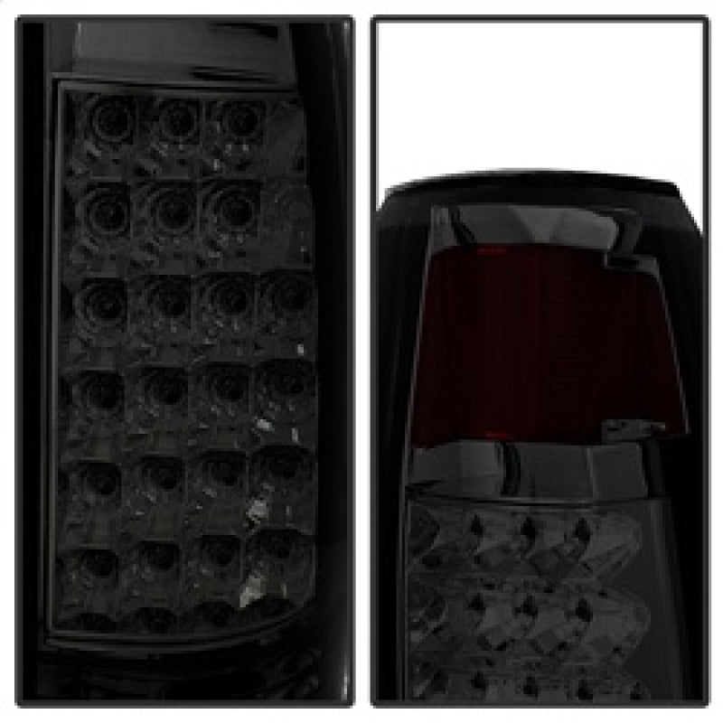 SPYDER 9032752 - SPY9032752 - xTune Yukon Denali 99-00 LED Tail Lights w/ 3rd LED Brake Light Smoked ALT-JH-CCK88-LED-SET-SM - Shipped in Europe - Tuningsupply.com