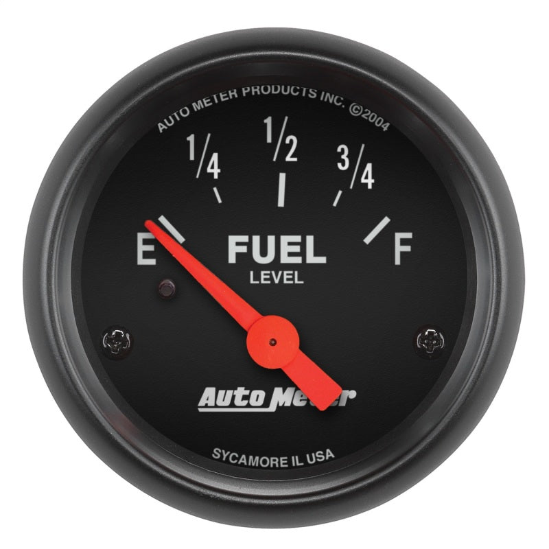 AutoMeter 2643 - ATM2643 - Autometer Z Series 52mm 240 Empty / 33 Full Fuel Level Gauge - Shipped in Europe - Tuningsupply.com