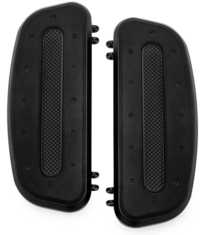 Kuryakyn 7042 - KUR7042 - Kuryakyn Heavy Industry Driver Floorboards Black - Shipped in Europe - Tuningsupply.com