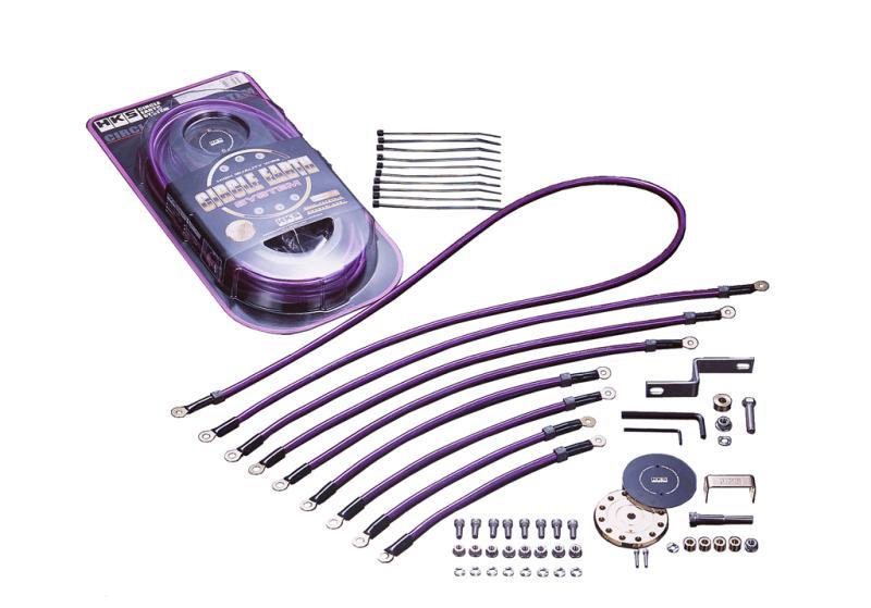 HKS 48004-AK001 - HKS48004-AK001 - HKS Universal Circle Earth Grounding Kit - Shipped in Europe - Tuningsupply.com