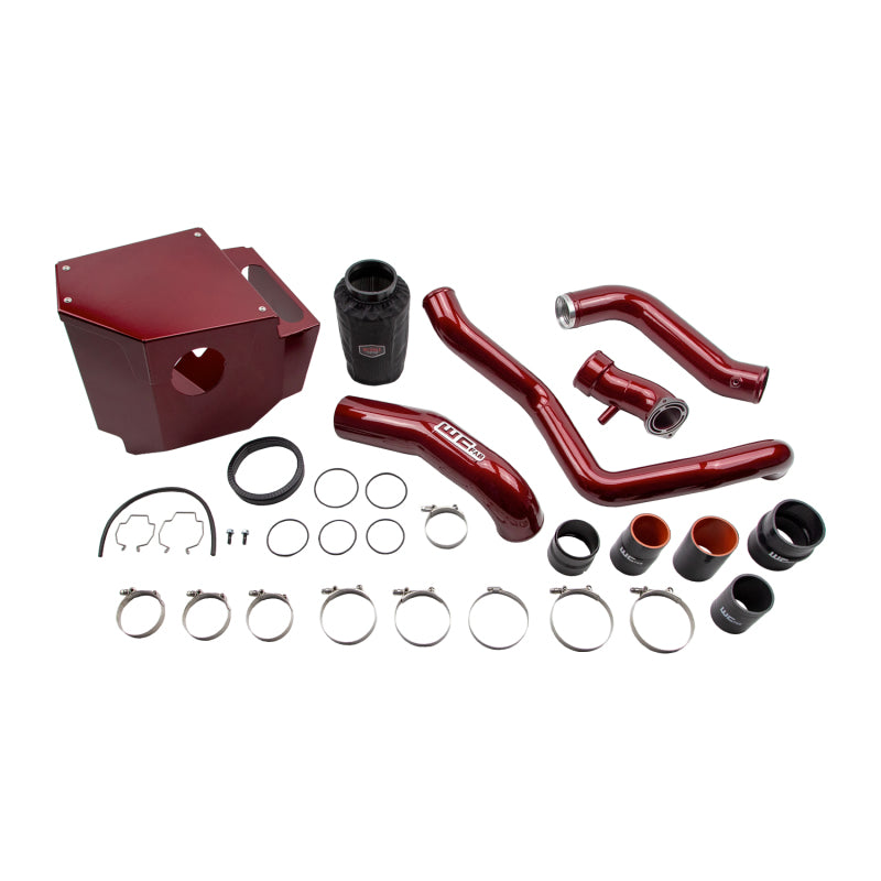 Wehrli WCF100414-RED - WCFWCF100414-RED - Wehrli 20-24 Chevrolet 6.6L L5P Duramax High Flow Intake Bundle Kit - Illusion Cherry - Shipped in Europe - Tuningsupply.com