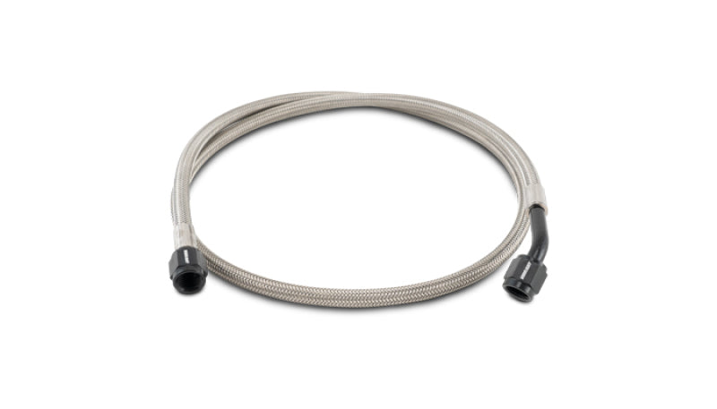 Vibrant 10278 - VIB10278 - Vibrant Pre-Assembled Hose Assemblies -4AN 36in Length Hose End Style Straight/45 Degrees - Shipped in Europe - Tuningsupply.com
