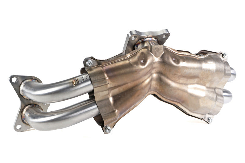 Perrin Performance PSP-EXT-058 - PERPSP-EXT-058 - PERRIN 22-25 Subaru WRX / 20-25 OBXT & LXT / 19-25 Ascent Equal Length Header - Brushed SS - Shipped in Europe - Tuningsupply.com