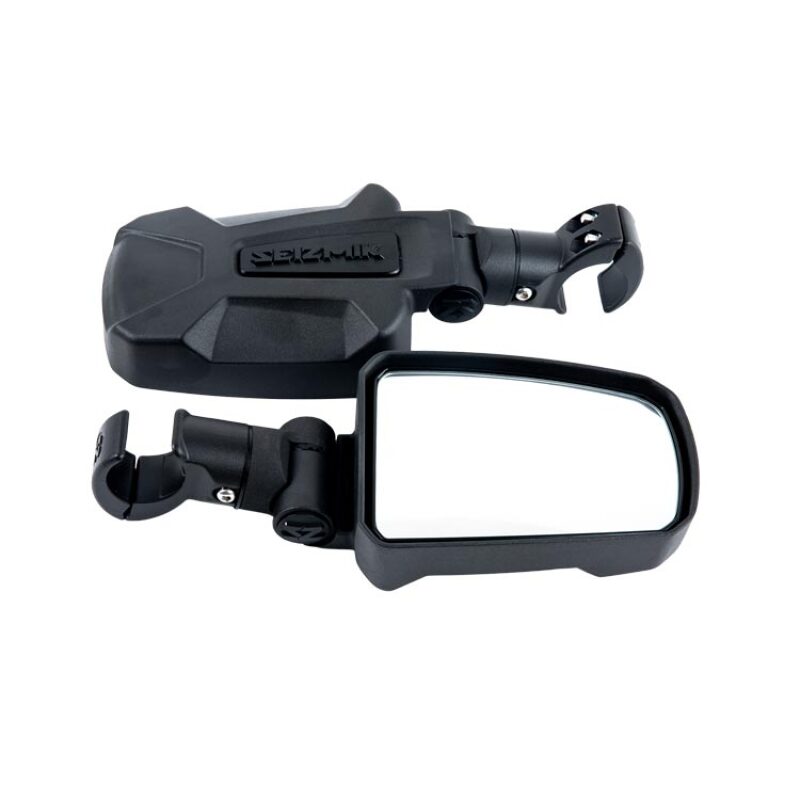 Seizmik 56-18110 - SZM56-18110 - Seizmik 24+ Polaris/Cam-am/Honda/Kaw Pursuit Sideview Mirror - Adj 1.75-2 in. ROP Clamp Pair - Shipped in Europe - Tuningsupply.com