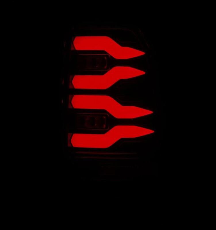 AlphaRex 658001 - ARX658001 - AlphaRex 97-03 Ford F150 / 99-16 Ford F250/F350/F450/F550 LUXX-Series LED Tail Lights - Alpha-Black - Shipped in Europe - Tuningsupply.com