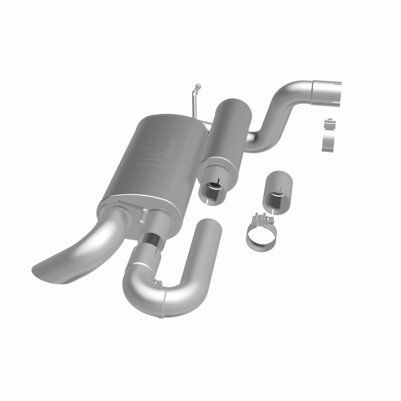 Magnaflow 19620 - MAG19620 - MagnaFlow 18-23 Jeep Wrangler JL 2.0L/3.6L Overland Series Axle-Back Exhaust - Shipped in Europe - Tuningsupply.com