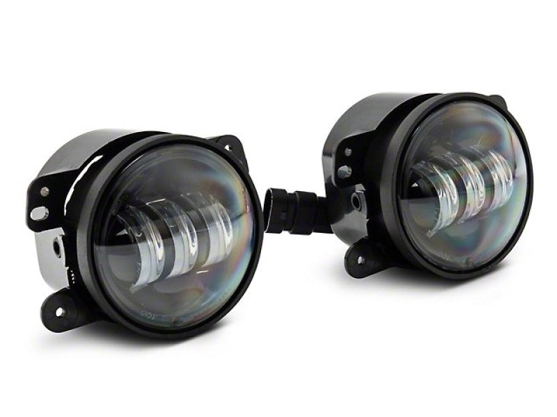 Raxiom J130811 - RAXJ130811 - Raxiom 07-22 Jeep Wrangler JK/JL Axial Series Tri-Bar LED Fog Lights- White - Shipped in Europe - Tuningsupply.com