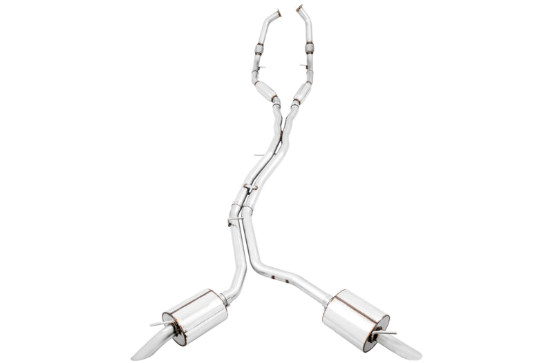 AWE Tuning 3015-31016 - AWE3015-31016 - AWE Tuning Audi B9 SQ5 Resonated Touring Edition Cat-Back Exhaust - No Tips (Turn Downs) - Shipped in Europe - Tuningsupply.com