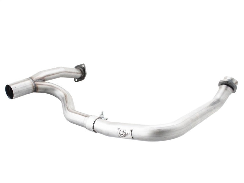aFe 48-06207 - AFE48-06207 - aFe Power Twisted Steel Y-Pipe Aluminized 2in 12-14 Jeep Wrangler (JK) V6 3.6L (4dr) - Shipped in Europe - Tuningsupply.com