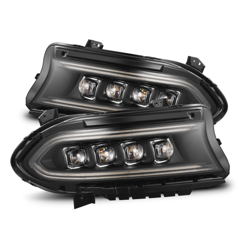 AlphaRex 880499 - ARX880499 - AlphaRex 15-23 Dodge Charger NOVA-Series LED Proj Headlights Blk w/Activtn Light & Seq.Sig / SB DRL - Shipped in Europe - Tuningsupply.com
