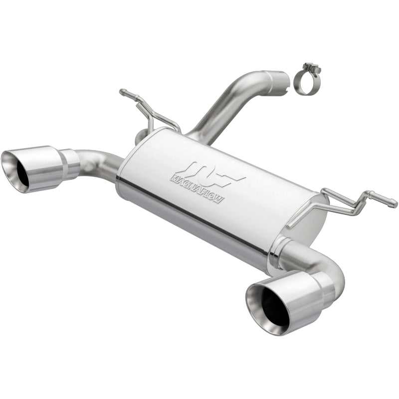 Magnaflow 19385 - MAG19385 - MagnaFlow 2018+ Jeep Wrangler 3.6L Dual Polished Tip Axle-Back Exhaust - Shipped in Europe - Tuningsupply.com