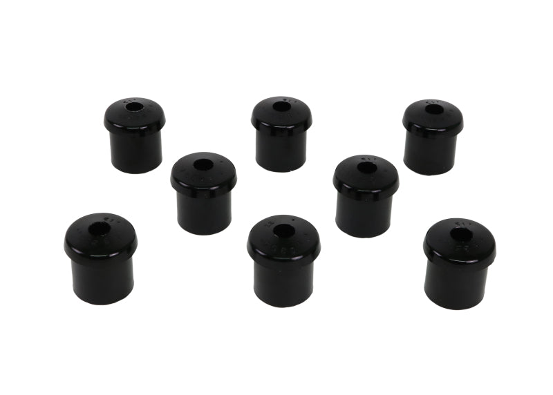 Whiteline W72364 - WHLW72364 - Whiteline 10/65-73 Ford Mustang Rear Spring Eye Rear and Shackle Bushings (35mm OD/12.6mm ID) - Shipped in Europe - Tuningsupply.com