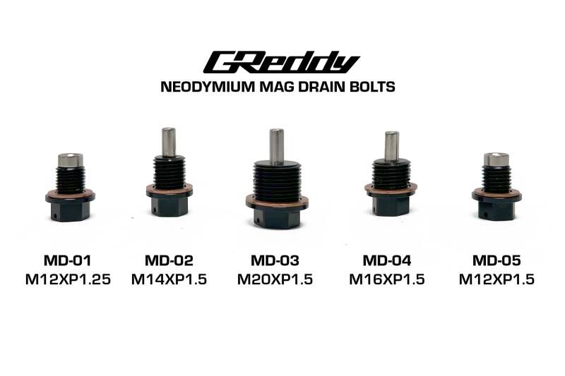 GReddy 23901302 - GRE23901302 - GReddy M14xP1.5 Magnetic Drain Plug - Shipped in Europe - Tuningsupply.com
