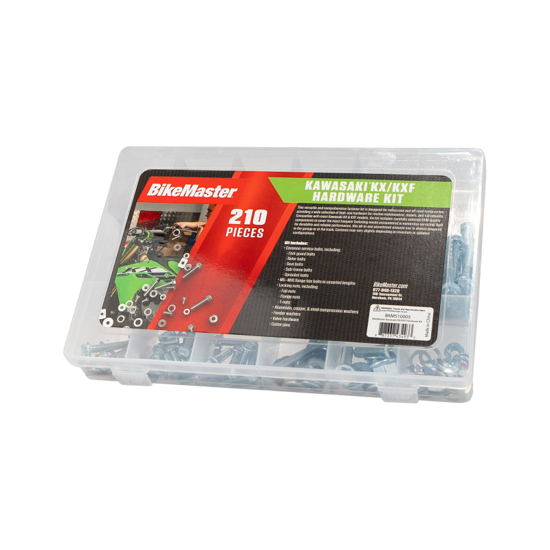 BikeMaster 510005 - BKM510005 - BikeMaster Kawasaki KX/KXF Hardware Kit - Shipped in Europe - Tuningsupply.com