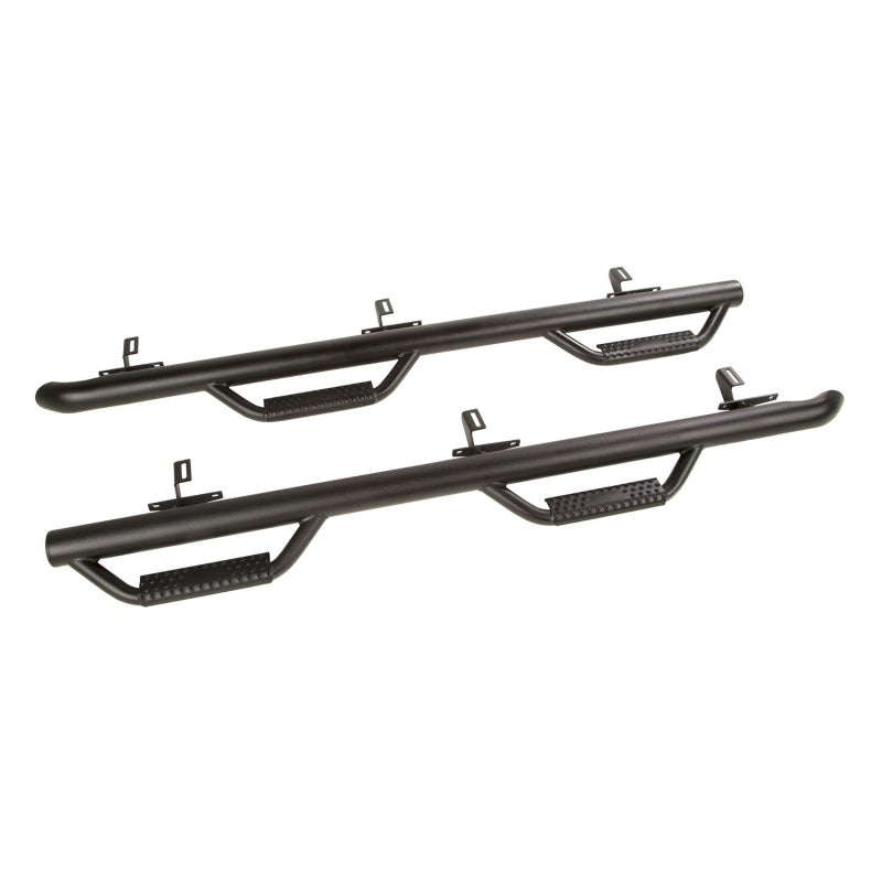 Rugged Ridge 11596.02 - RUG11596.02 - Rugged Ridge Spartan Nerf Bar Textured Black 07-18 Jeep Wrangler JKU 4 Door - Shipped in Europe - Tuningsupply.com