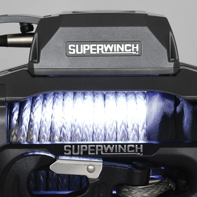 Superwinch - SUW1710201 - Superwinch 10000 LBS 12V DC 3/8in x 80ft Synthetic Rope SX 10000 Winch - Shipped in Europe - Tuningsupply.com