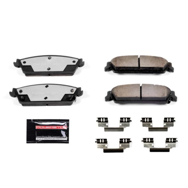 PowerStop Z36-1194 - PSBZ36-1194 - Power Stop 99-00 Cadillac Escalade Rear Z36 Truck & Tow Brake Pads w/Hardware - Shipped in Europe - Tuningsupply.com